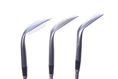Used Cleveland RTX 6 ZipCore Tour Satin Wedge Set - Right-Handed - 52*, 56*, 60* - Wedge Flex