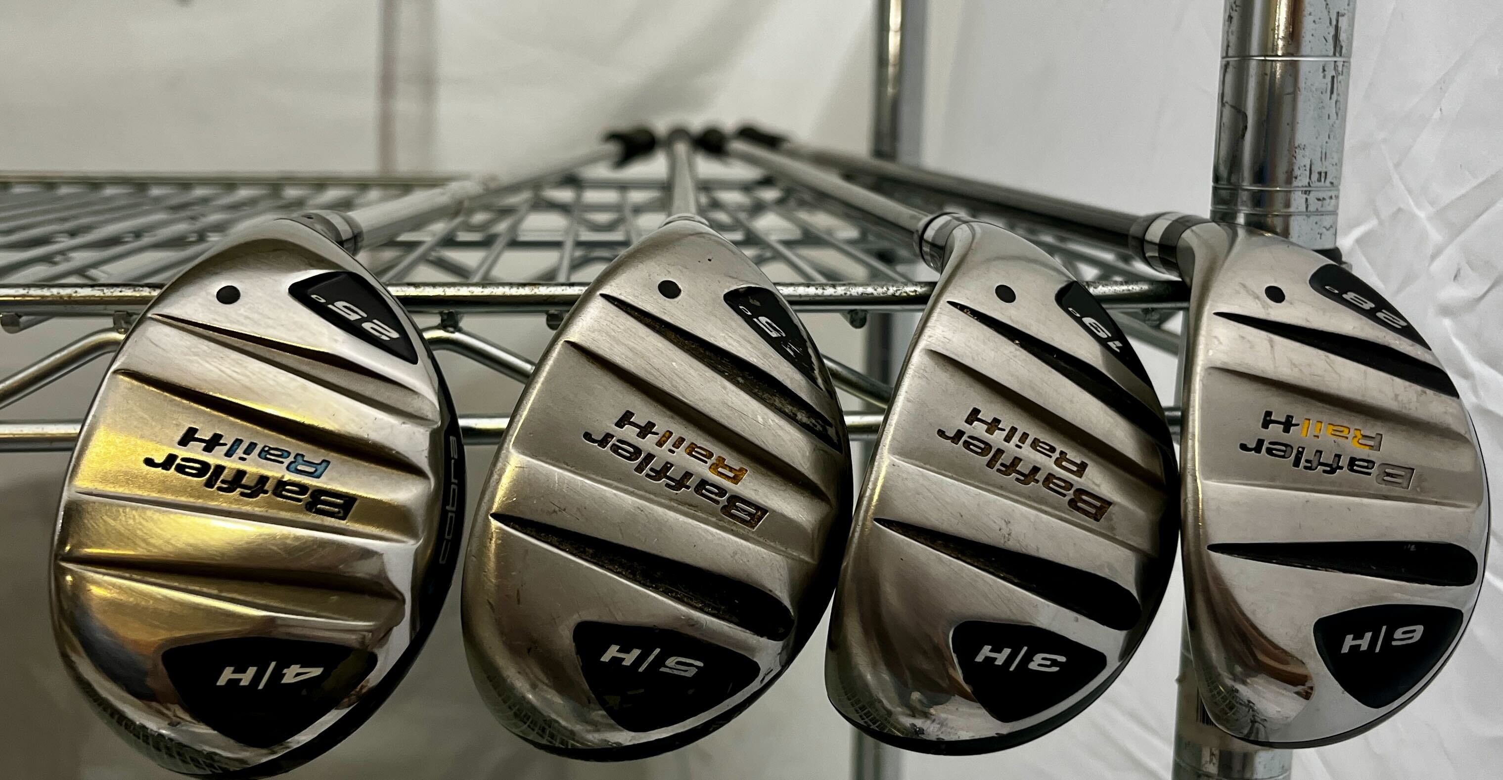 Wholesale Lot of 20 Golf Clubs - Cobra Baffler Rail H Hybrids-Next Round