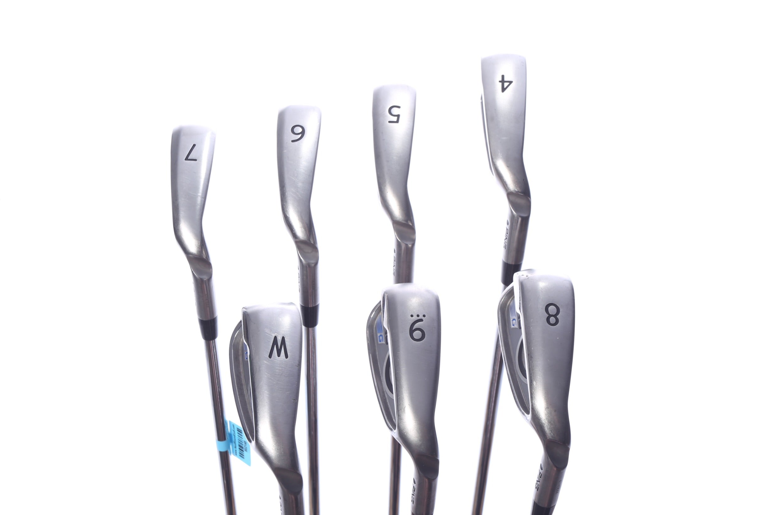 Used Ping G Iron Set - Right-Handed - 4-PW - Stiff Flex