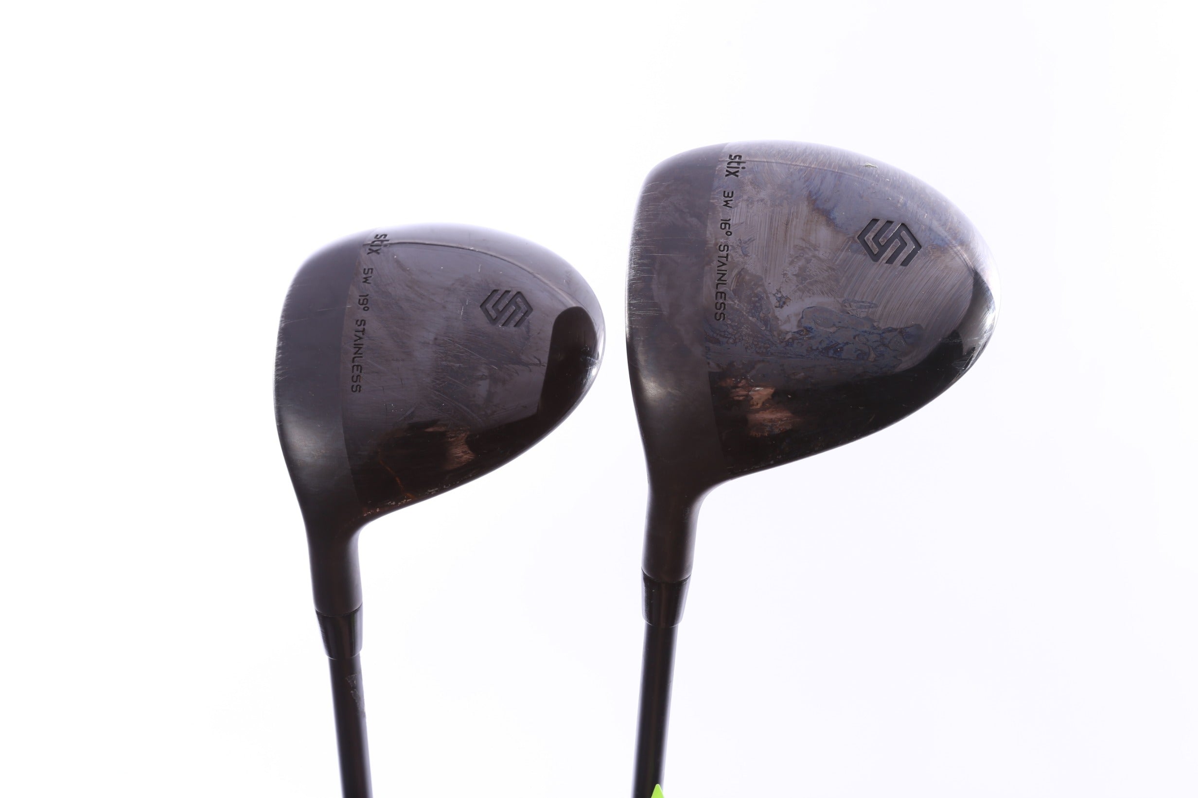 Used Stix Stainless Wood Set - Left-Handed - 3W, 5W - Stiff Flex-Next Round