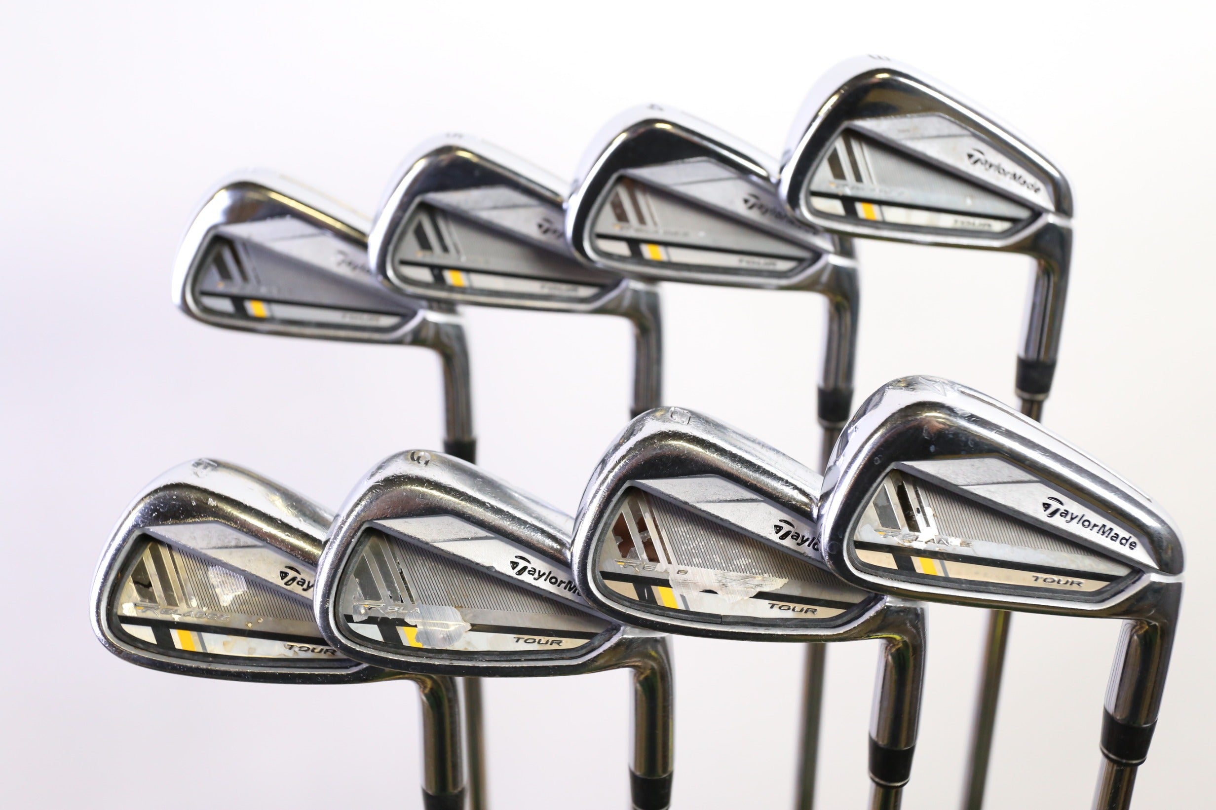 Used TaylorMade RocketBladez Tour Iron Set - Right-Handed - 3-PW - Stiff  Flex