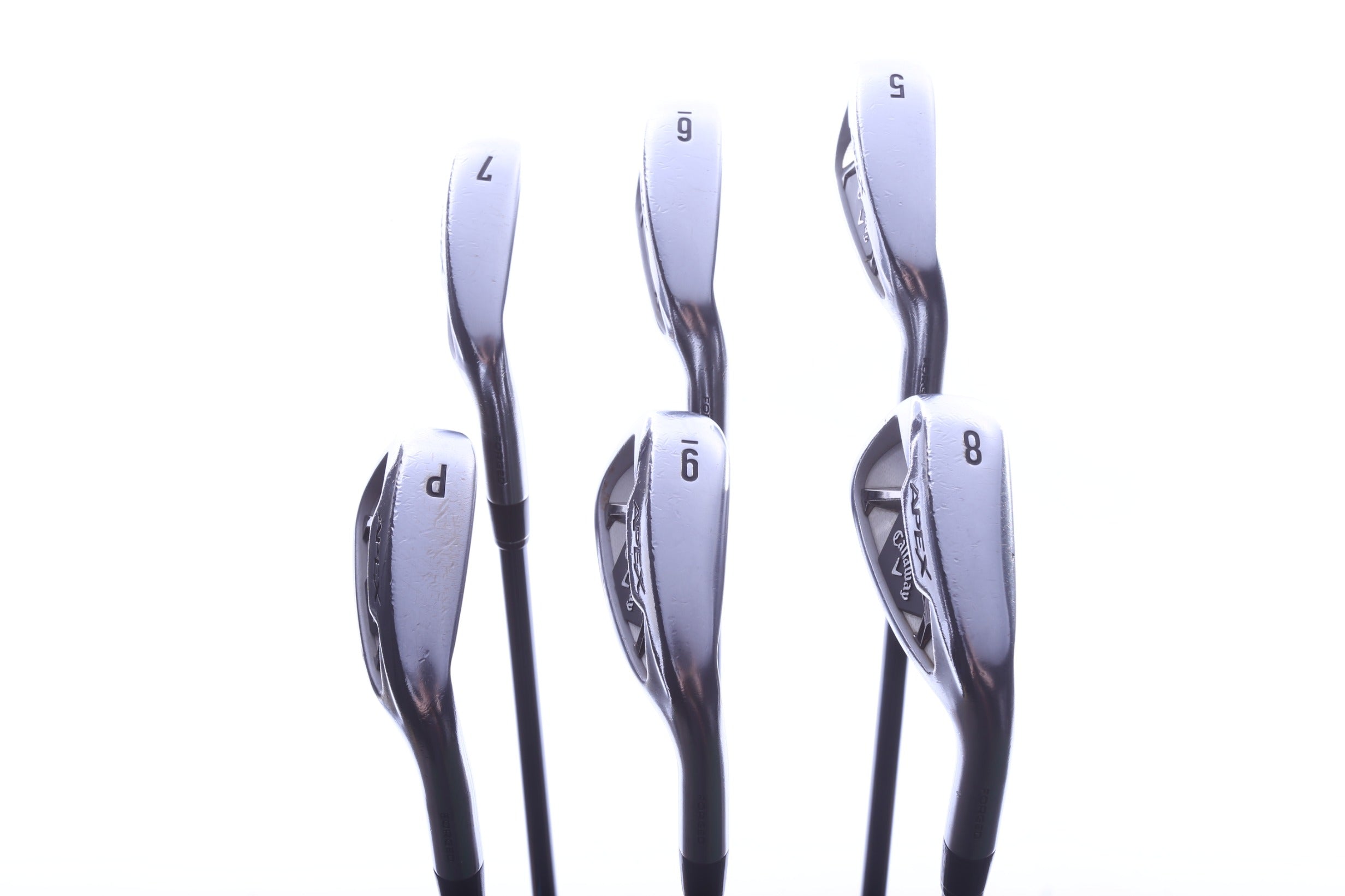 Used Callaway Apex 21 Iron Set - Right-Handed - 5-PW - Regular Flex