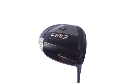 Used TaylorMade Qi10 MAX Driver - 10.5 Degrees - Stiff Flex Fujikura Ventus Blue - Right-Handed