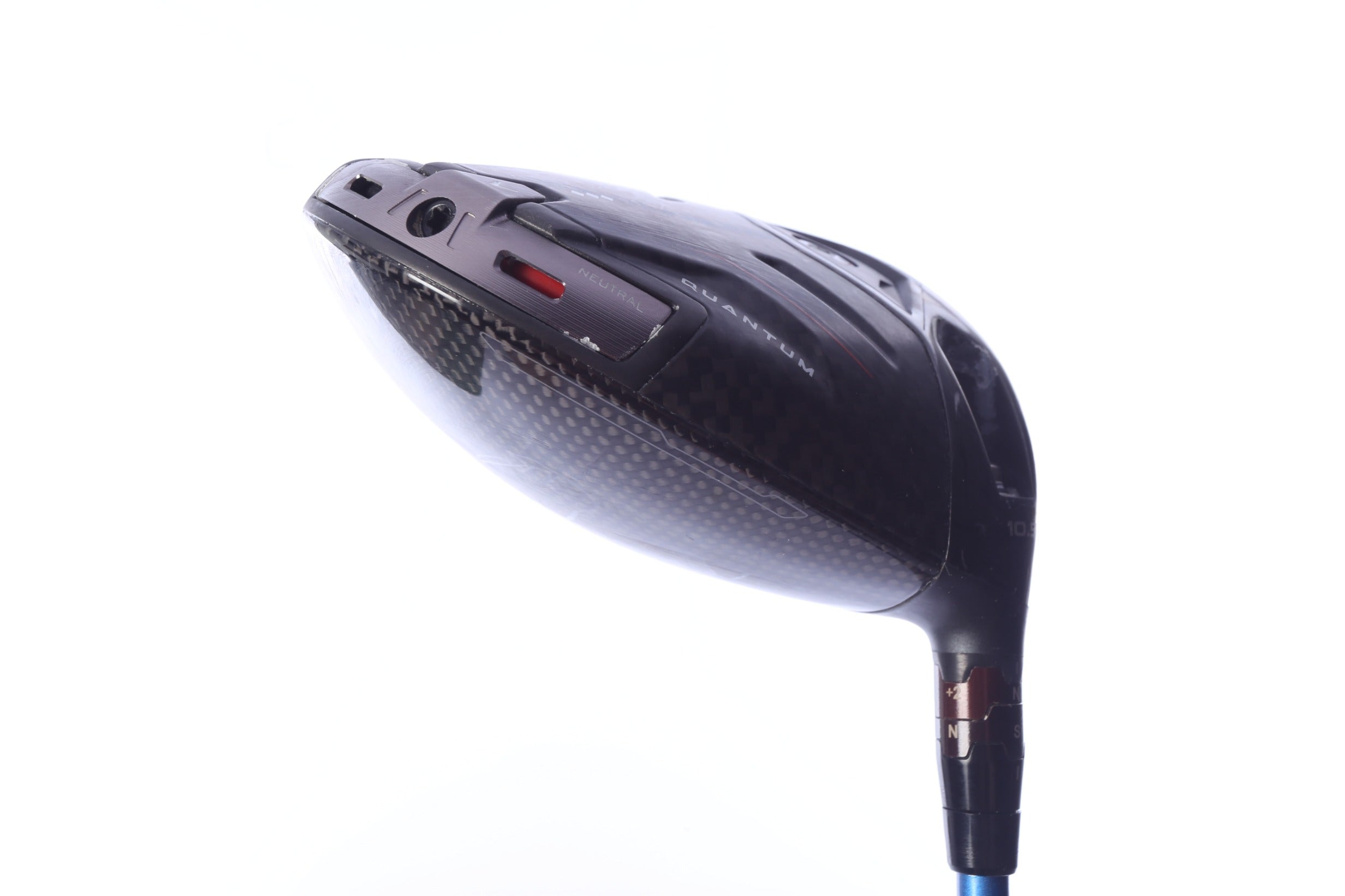 Used Callaway Quantum Triple Diamond Max Driver - 10.5 Degrees - Extra Stiff Flex Fujikura Speeder NX TCS - Right-Handed