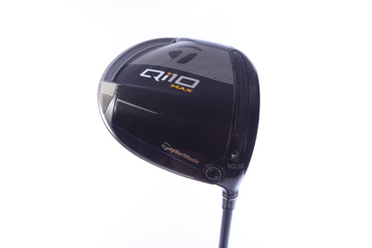 Used TaylorMade Qi10 MAX Driver - 10.5 Degrees - Extra Stiff Flex Mitsubishi Tensei AV Black Limited - Right-Handed