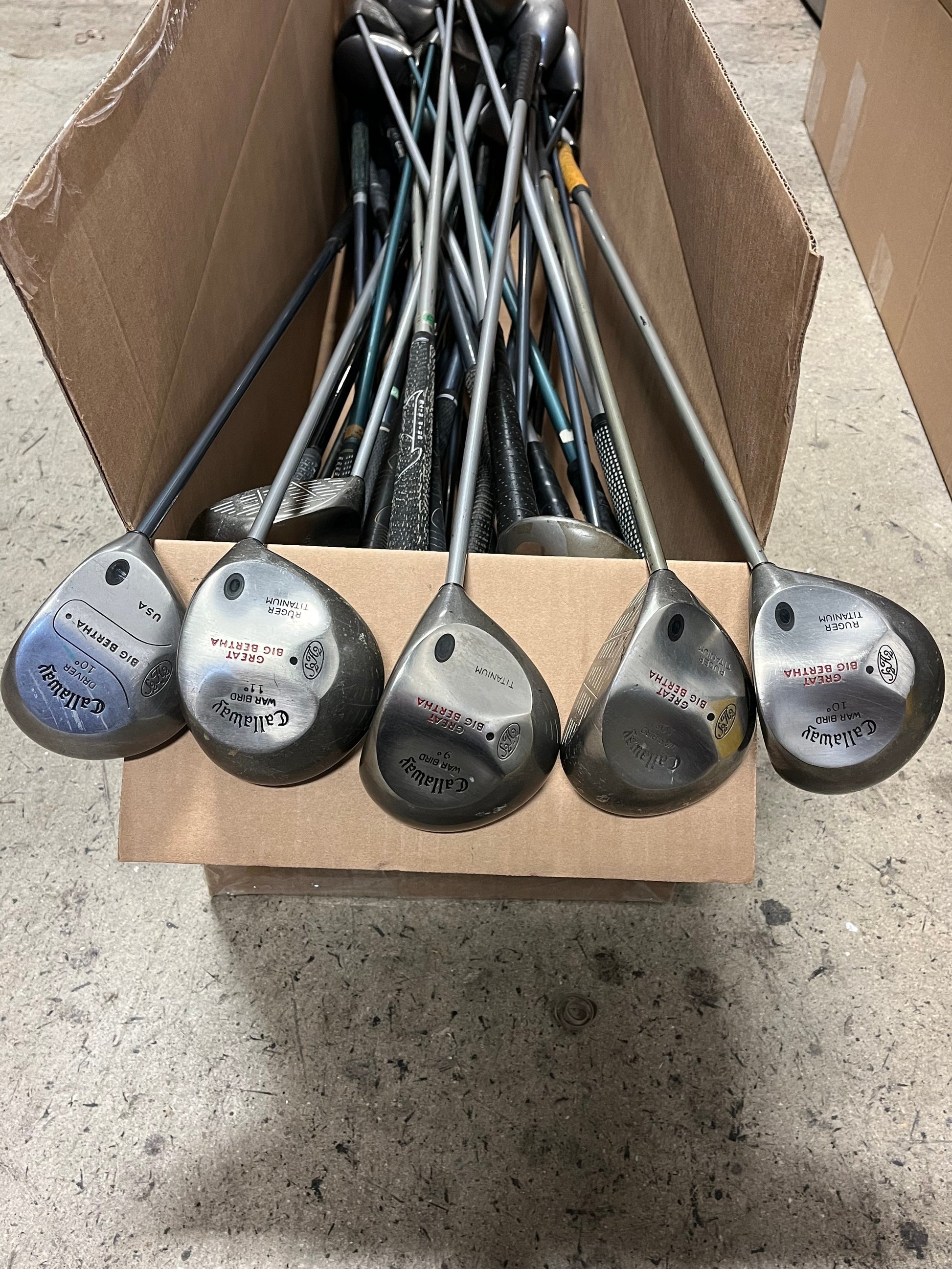 Wholesale Lot of 35 Callaway Drivers-Next Round