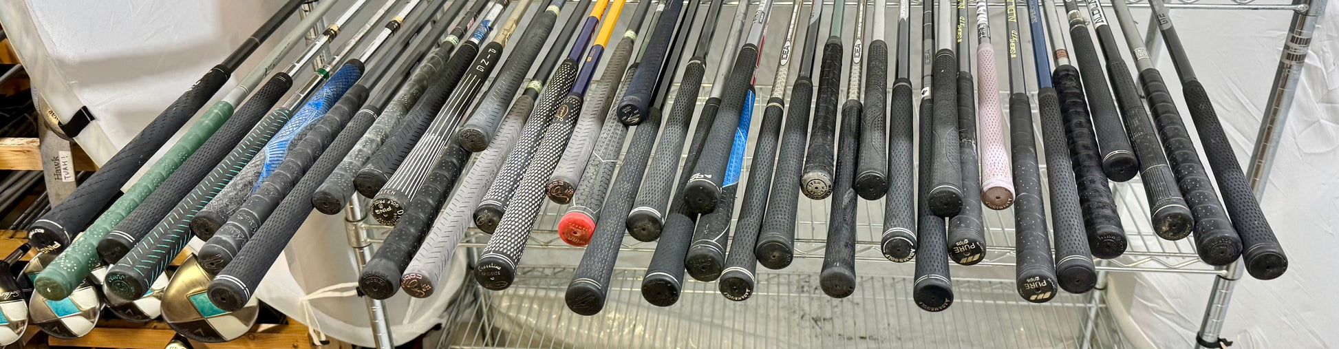 Wholesale Lot of 40 Golf Clubs - Cobra & Adams - Drivers & Woods-Next Round