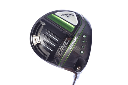 Used Callaway Epic MAX Driver - 9 Degrees - Extra Stiff Flex Fujikura Speeder 661 Evolution VI - Right-Handed