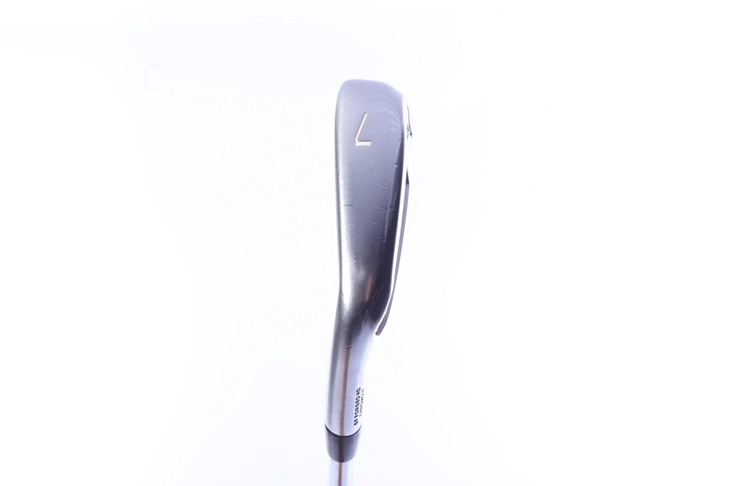 Used Mizuno JPX 923 Forged Single 7-Iron - Left-Handed - Extra Stiff Flex