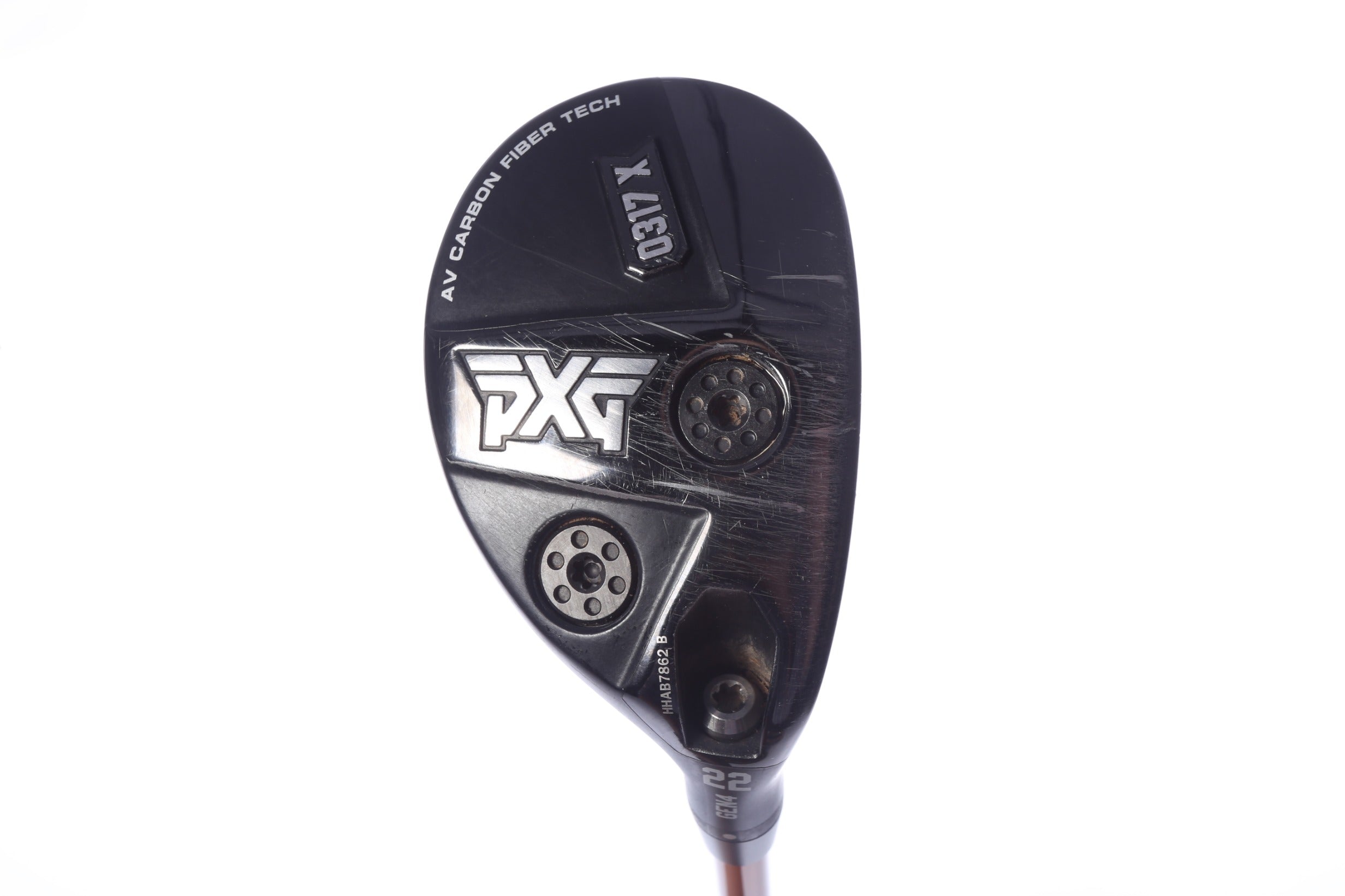 Used PXG 0317 X GEN4 4H Hybrid - Right-Handed - 22 Degrees - Regular Flex-Next Round