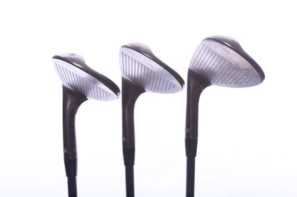 Used Titleist Vokey SM9 Brushed Steel Wedge Set - Right-Handed - 50*, 54*, 58* - Regular Flex-Next Round