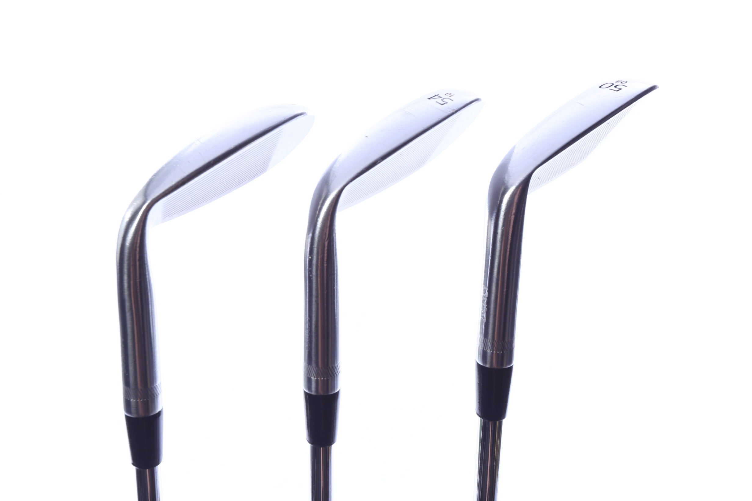 Used Titleist Vokey SM6 Tour Chrome Wedge Set - Right-Handed - 50*, 54*, 58* - Wedge Flex