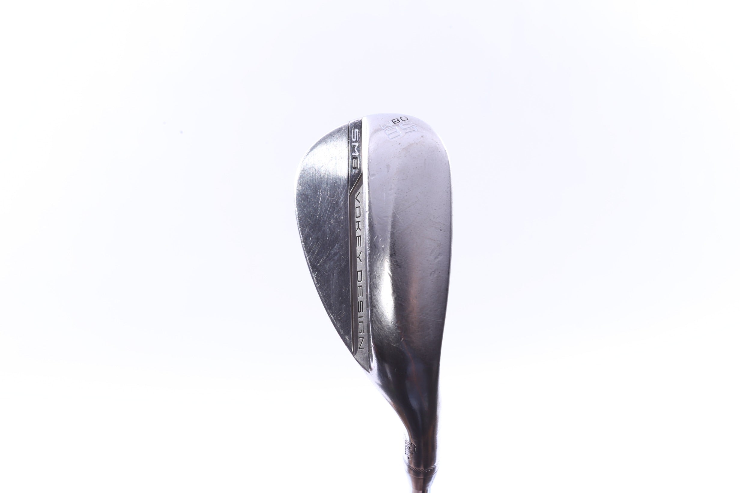 Used Titleist Vokey SM8 Brushed Steel Lob Wedge - Right-Handed - 58 Degrees - Extra Stiff Flex-Next Round