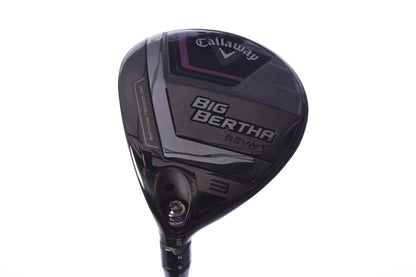 Used Callaway Big Bertha REVA 23 3-Wood - Left-Handed - 18 Degrees - Ladies Flex-Next Round