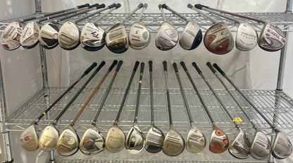 Wholesale Lot of 25 Golf Clubs - Assorted Fairway Woods