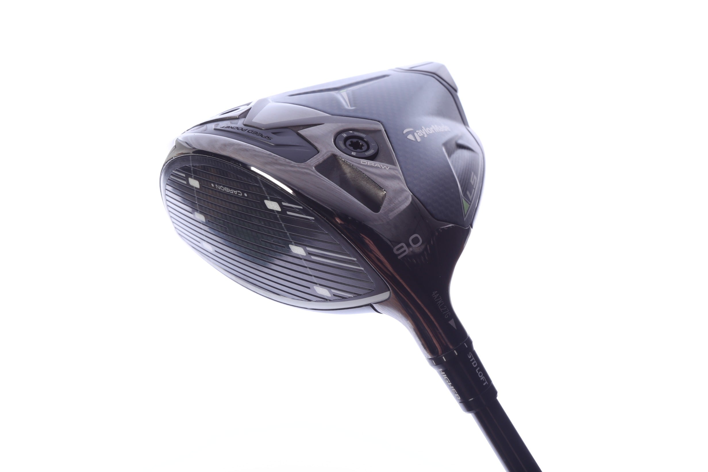 Used TaylorMade Qi35 LS Driver - 9 Degrees - Extra Stiff Flex Mitsubishi Tensei AV Series White - Left-Handed