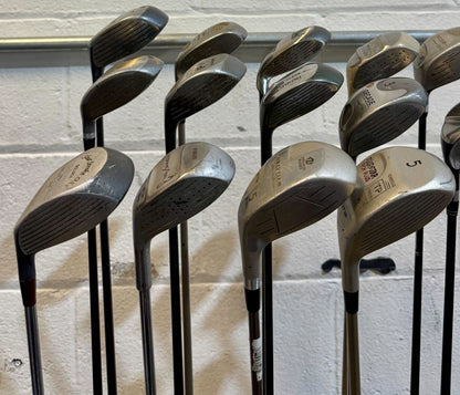 Wholesale Lot of 40 Golf Clubs - Assorted Fairway Woods - RH/LH - Mixed Flexes-Next Round