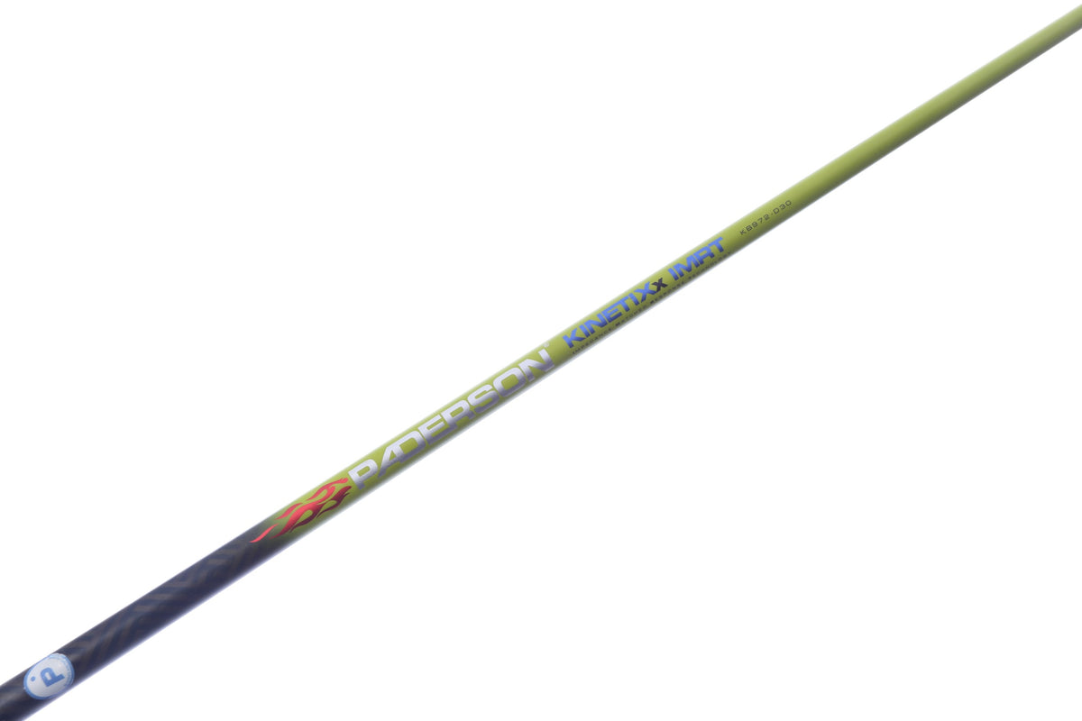Used Paderson Kinetixx IMRT Green Driver Shaft Stiff Flex Graphite - 44 in - Callaway Opti-Fit Adapter