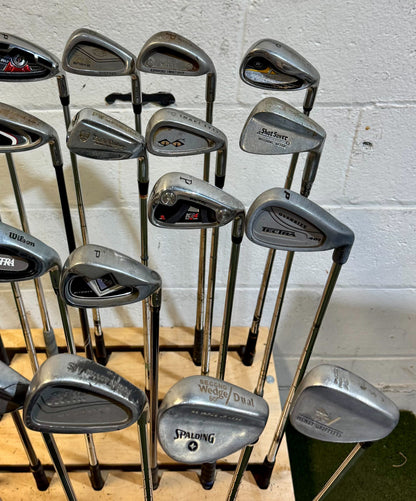 Wholesale Lot of 45 Golf Clubs - Assorted Wedges - RH/LH - Various Flexes-Next Round