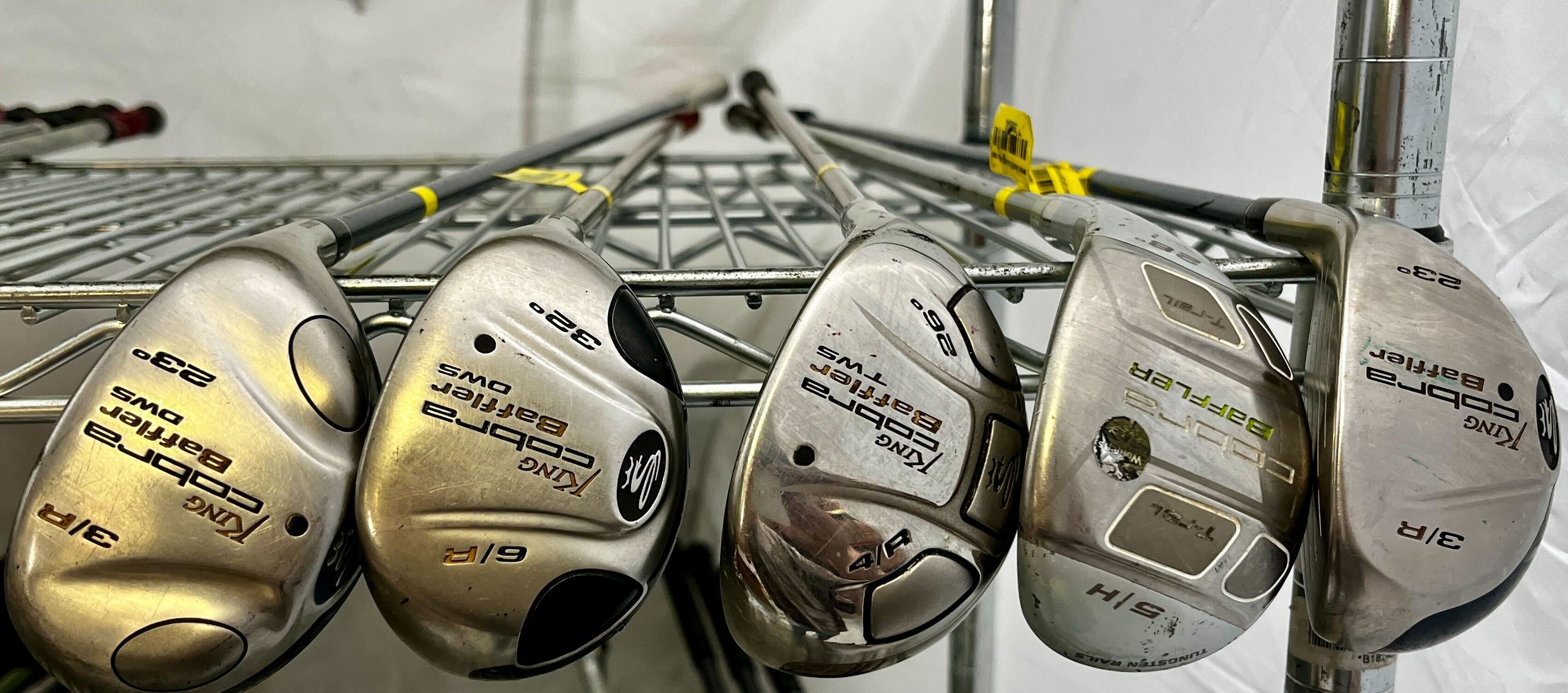Wholesale Lot of 40 Golf Clubs - Cobra Baffler Hybrids-Next Round