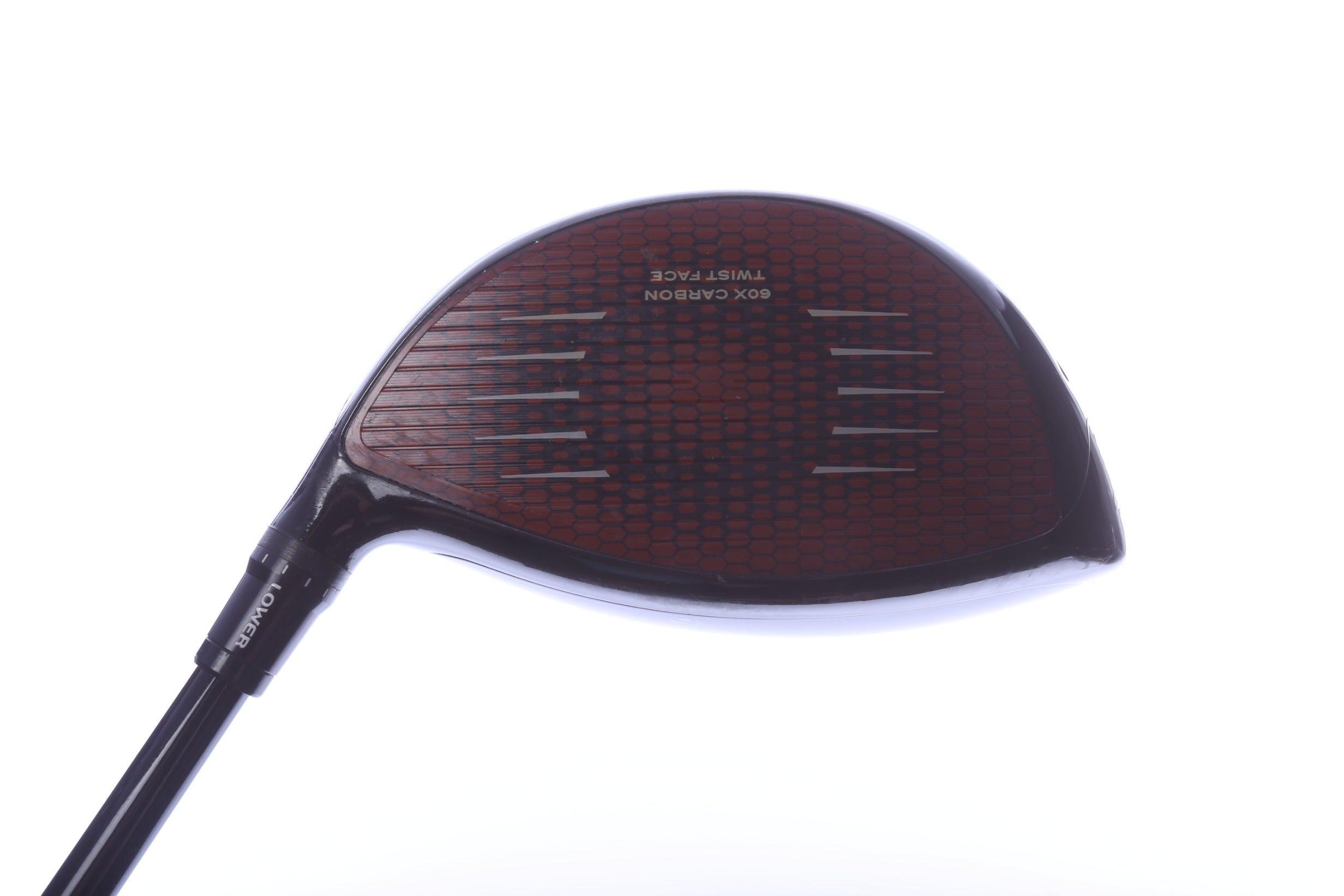 Used TaylorMade STEALTH PLUS Driver - 9 Degrees - Stiff Flex Project X HZRDUS RDX Smoke Red - Right-Handed