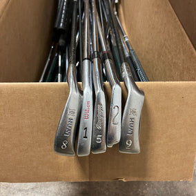 Wholesale Lot of 50 Single Irons (Wilson, MacGregor, Ben Hogan, etc)-Next Round