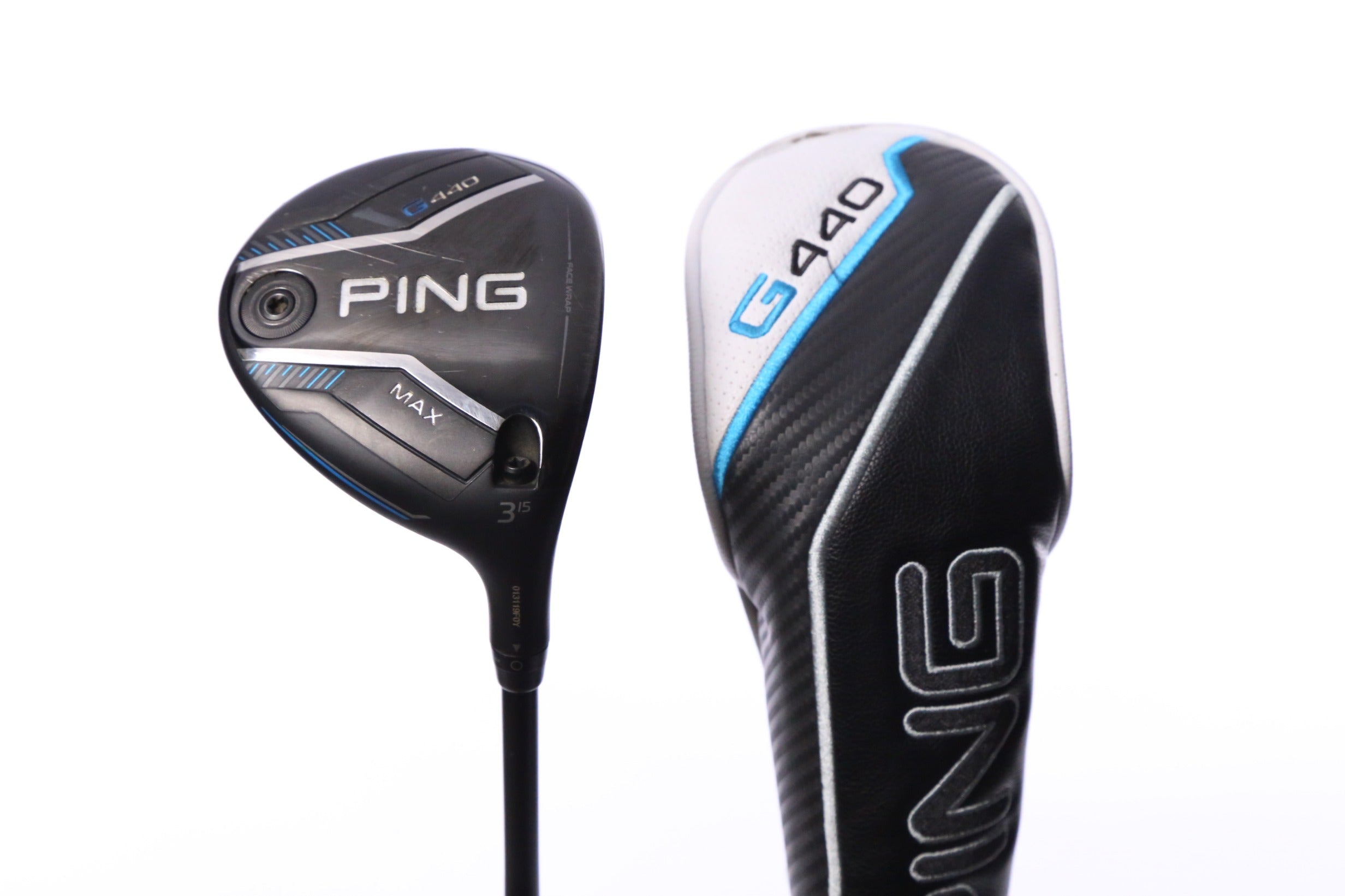 Used Ping G440 MAX 3-Wood - Right-Handed - 15 Degrees - Stiff Flex-Next Round