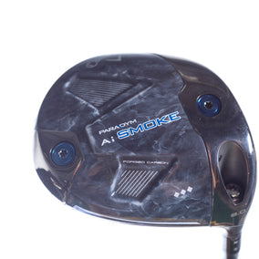 Used Callaway Paradym Ai Smoke TD Driver - 9 Degrees - Stiff Flex Project X HZRDUS Smoke Red RDX - Right-Handed-Next Round