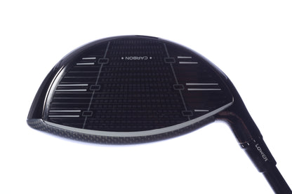 Used TaylorMade Qi35 MAX Driver - 10.5 Degrees - Stiff Flex Project X HZRDUS Smoke Red RDX - Left-Handed