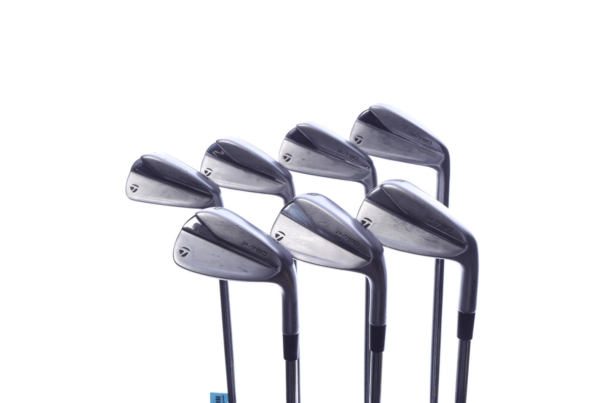 Used TaylorMade 2021 P790 Iron Set - Right-Handed - 4-PW - Stiff Flex