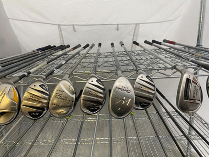 Wholesale Lot of 30 Golf Clubs - Assorted Hybrids-Next Round