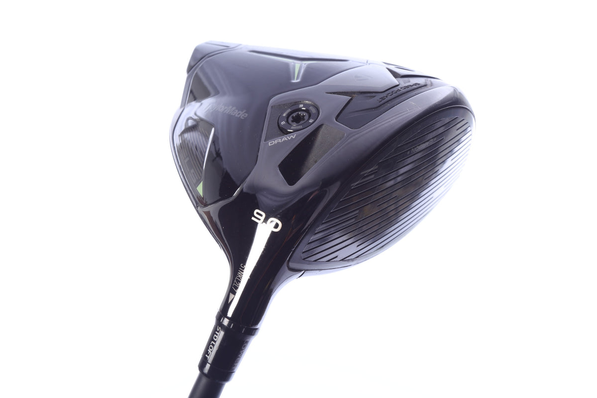 Used TaylorMade Qi35 LS Designer Black Driver - 9 Degrees - Stiff Flex Mitsubishi Kai'li CB DarkWave - Right-Handed