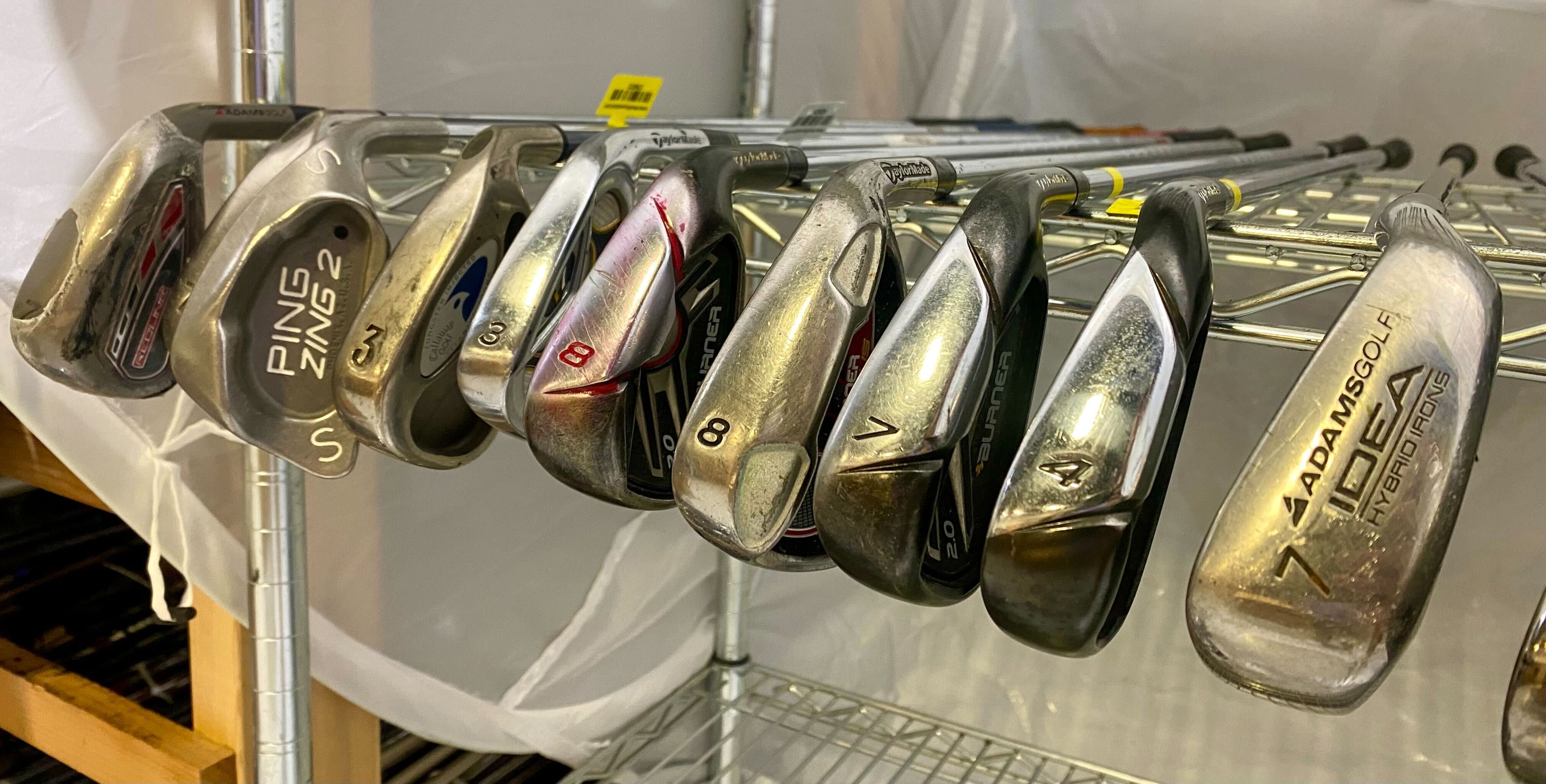 Wholesale Lot of 50 Golf Clubs - Assorted Single Irons-Next Round