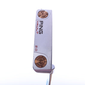Used Ping Vault 2.0 Dale Anser Stealth Putter - Right-Handed - 34.5 in - Blade-Next Round