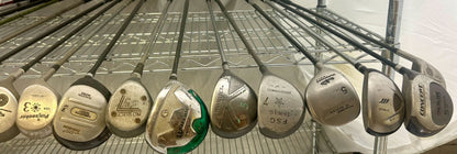 Wholesale Lot of 35 Golf Clubs - Assorted Wilson, Drivers, Woods, and Hybrids-Next Round