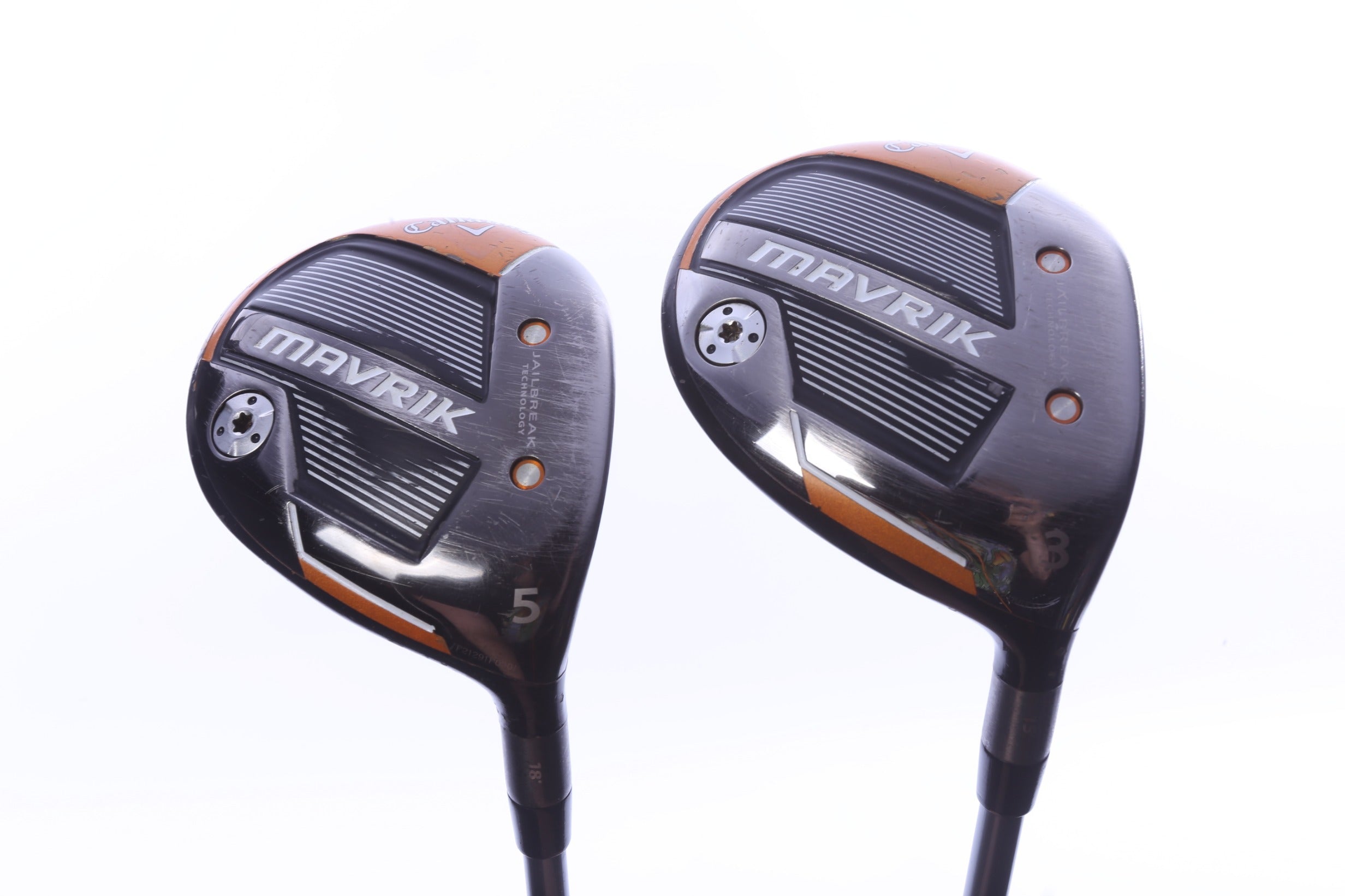 Used Callaway Mavrik Wood Set - Right-Handed - 3W, 5W - Ladies Flex