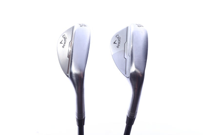 Used Callaway Opus Brushed Chrome Wedge Set - Right-Handed - 50*, 54* - Wedge Flex-Next Round