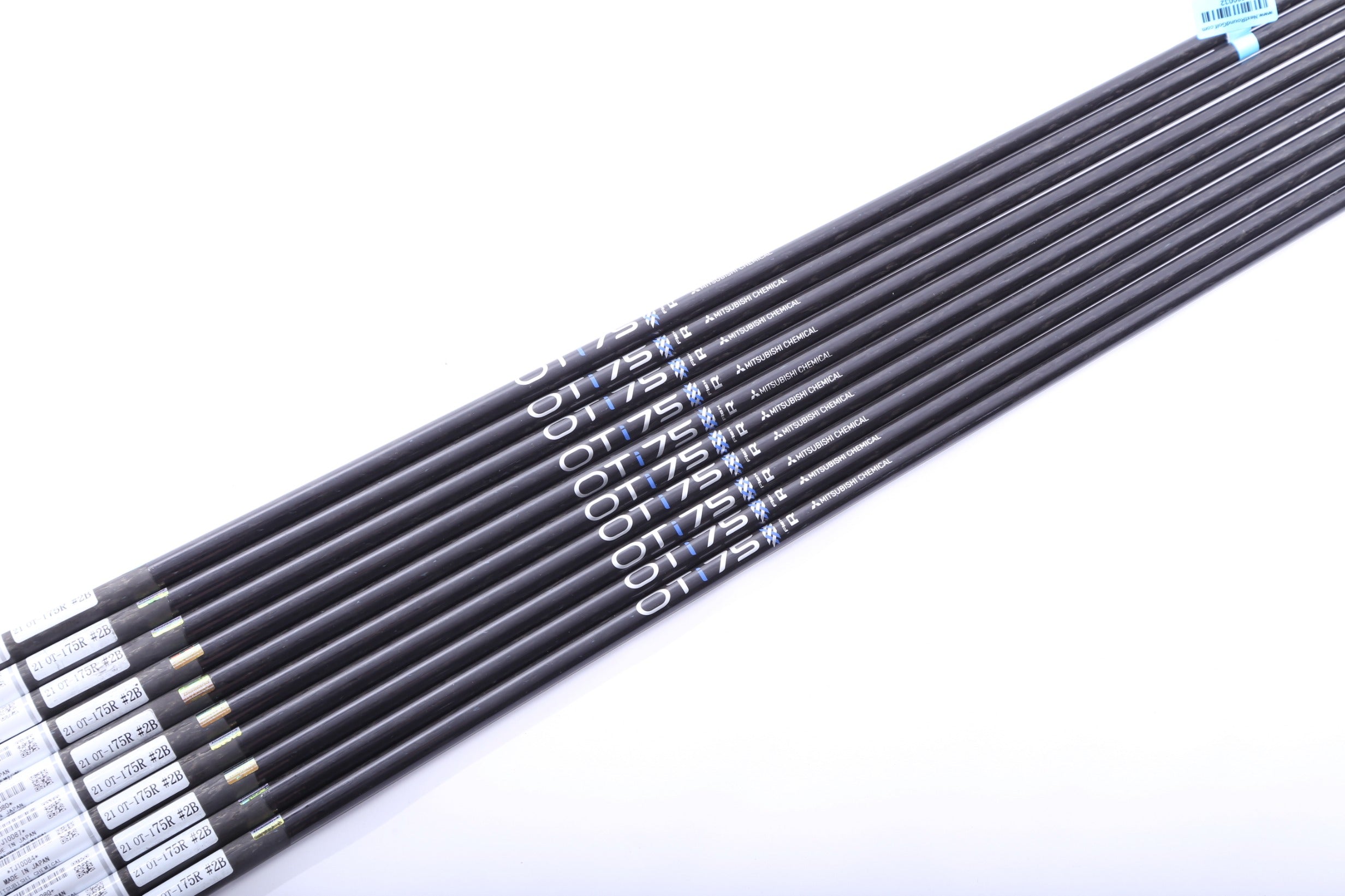 Used Mitsubishi Ot Irons 75 Pll Regular Graphite Iron Shaft Set 36"-39"-Next Round