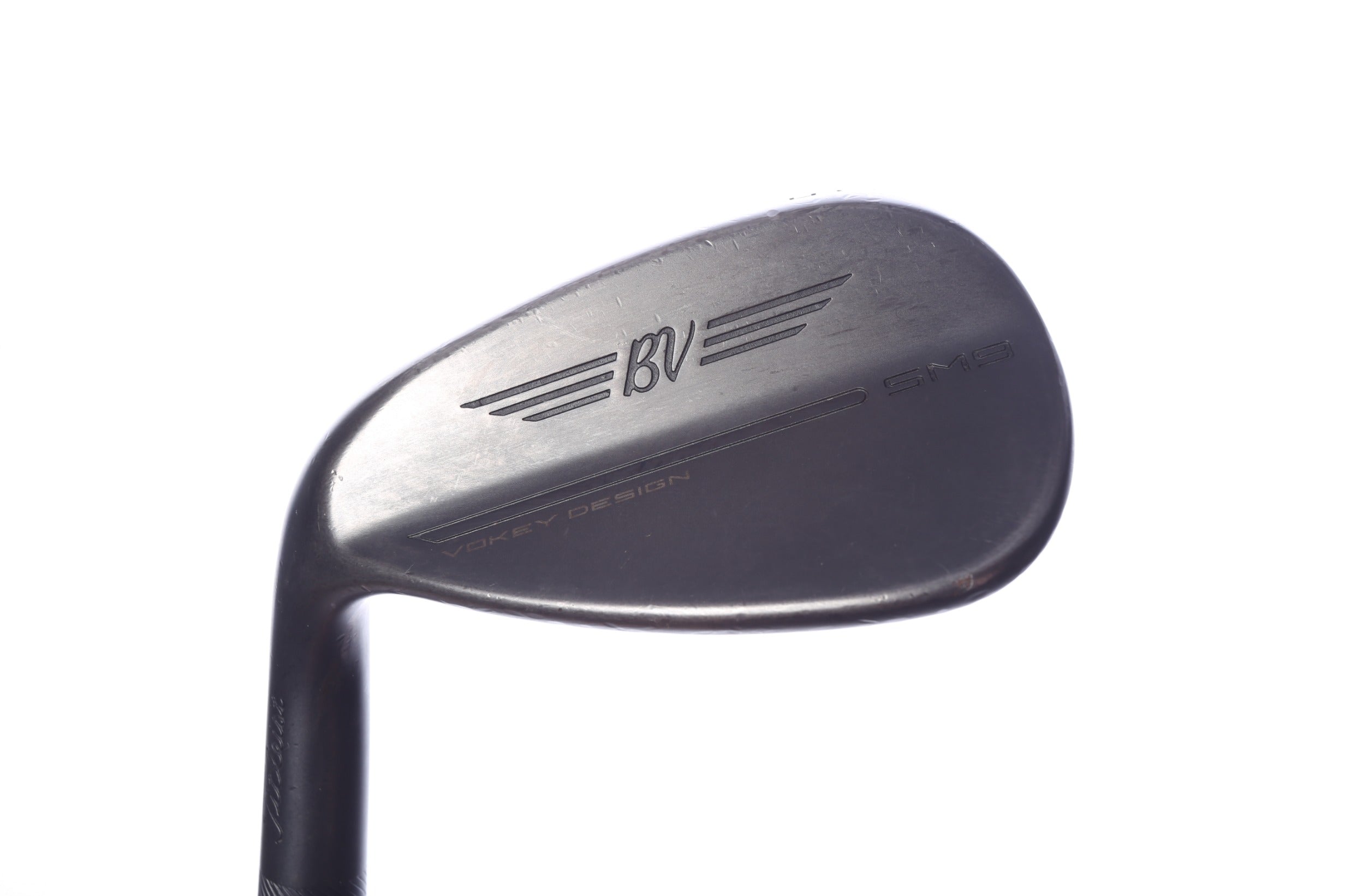 Used Titleist Vokey SM9 Jet Black Gap Wedge - Left-Handed - 52 Degrees - Regular Flex