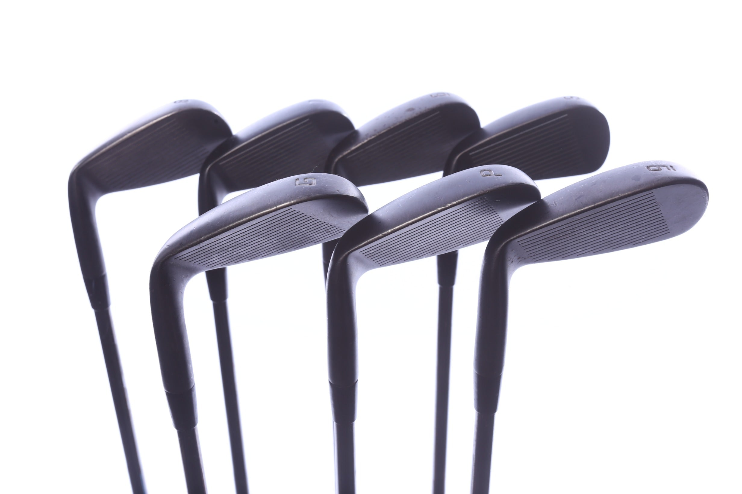 Used Cobra King Forged TEC One Black Iron Set - Right-Handed - 5-PW, GW - Extra Stiff Flex