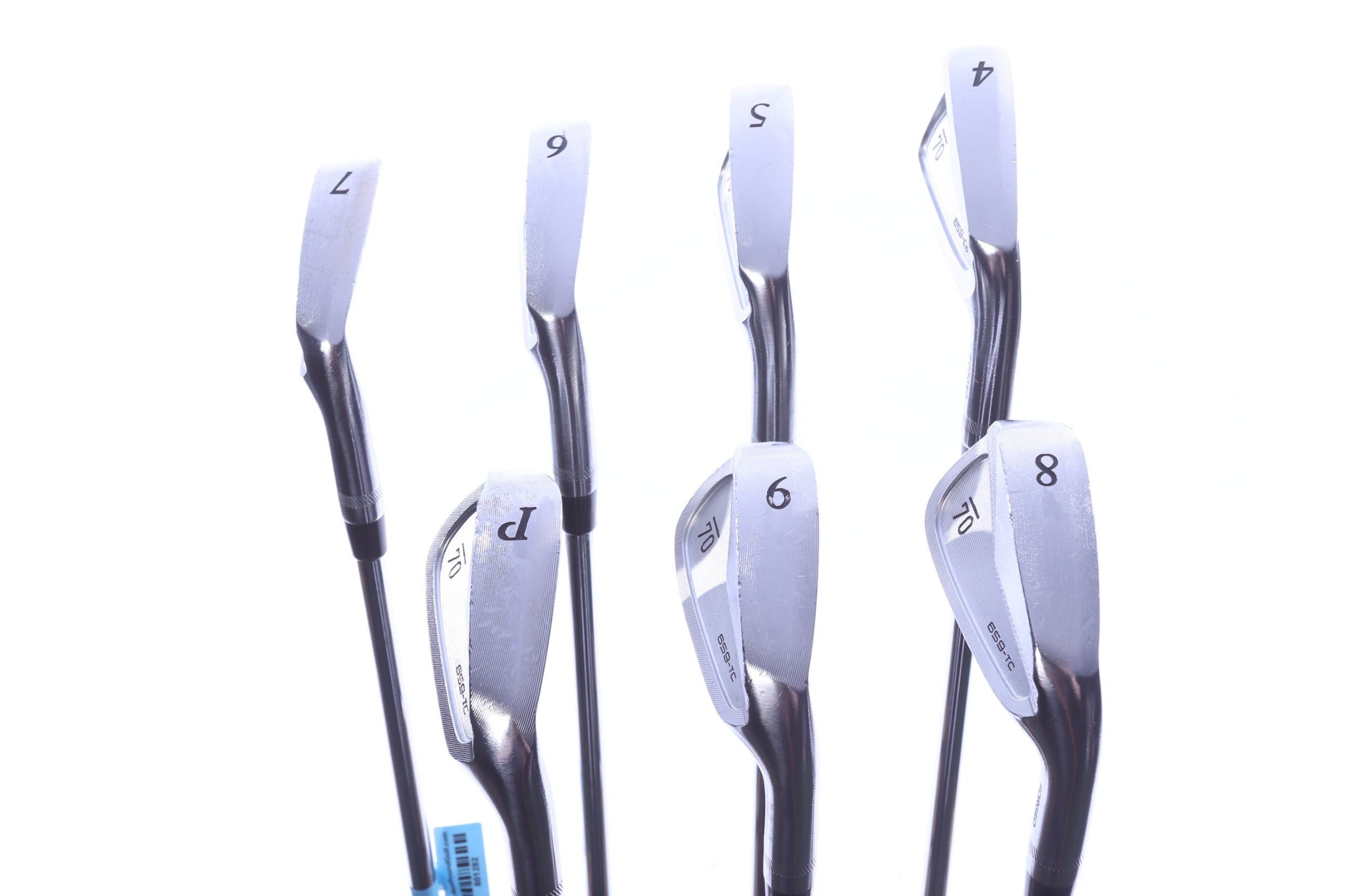 Used Sub 70 659 TC Forged Satin Iron Set - Right-Handed - 4-PW - Stiff Flex