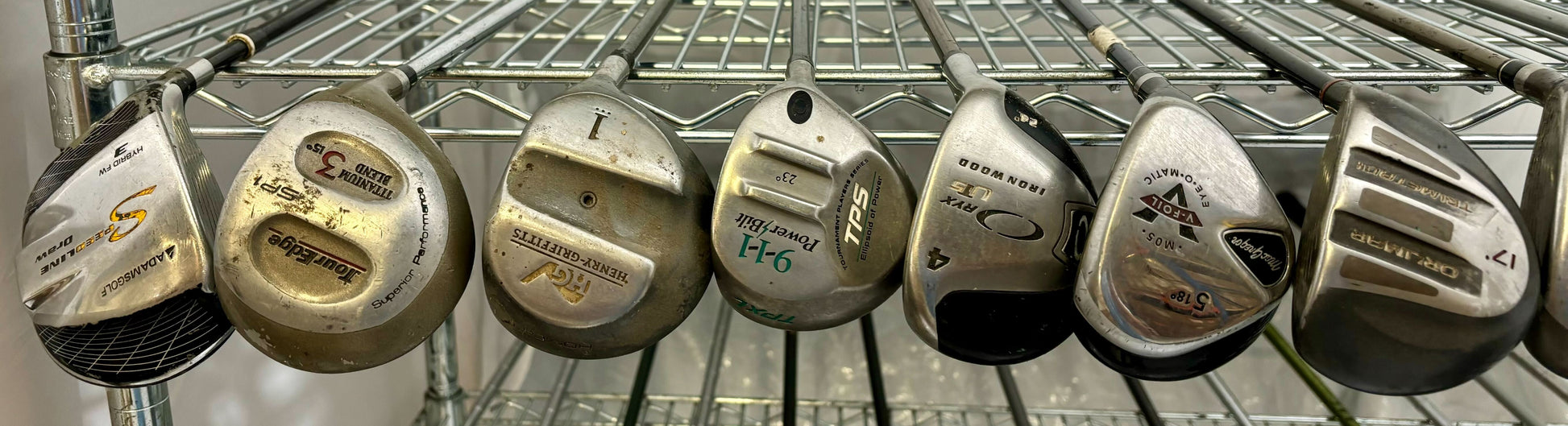 Wholesale Lot of 30 Golf Clubs - Assorted Fairway Woods-Next Round