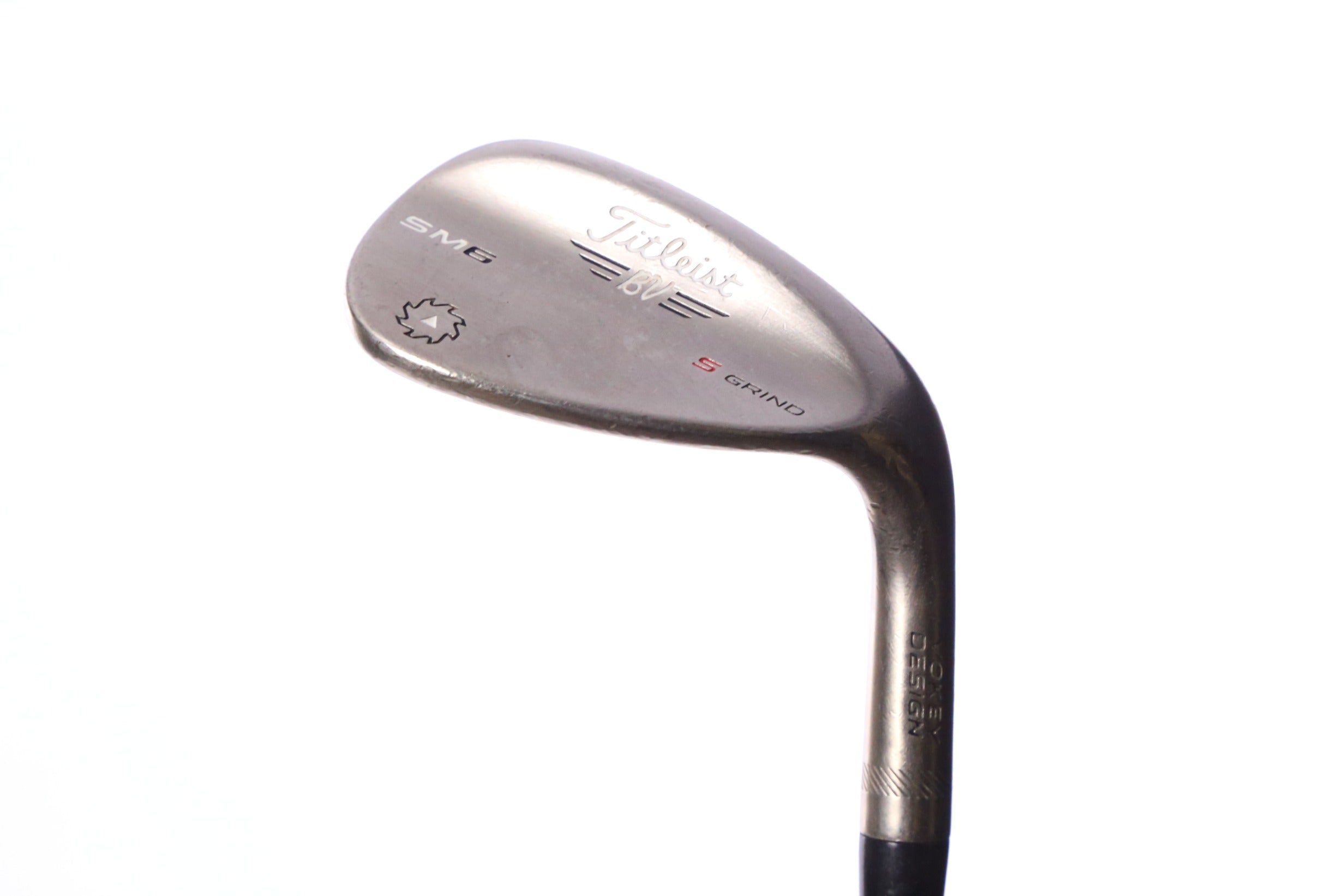 Used Titleist Vokey SM6 Raw Sand Wedge - Right-Handed - 56 Degrees - Wedge Flex-Next Round