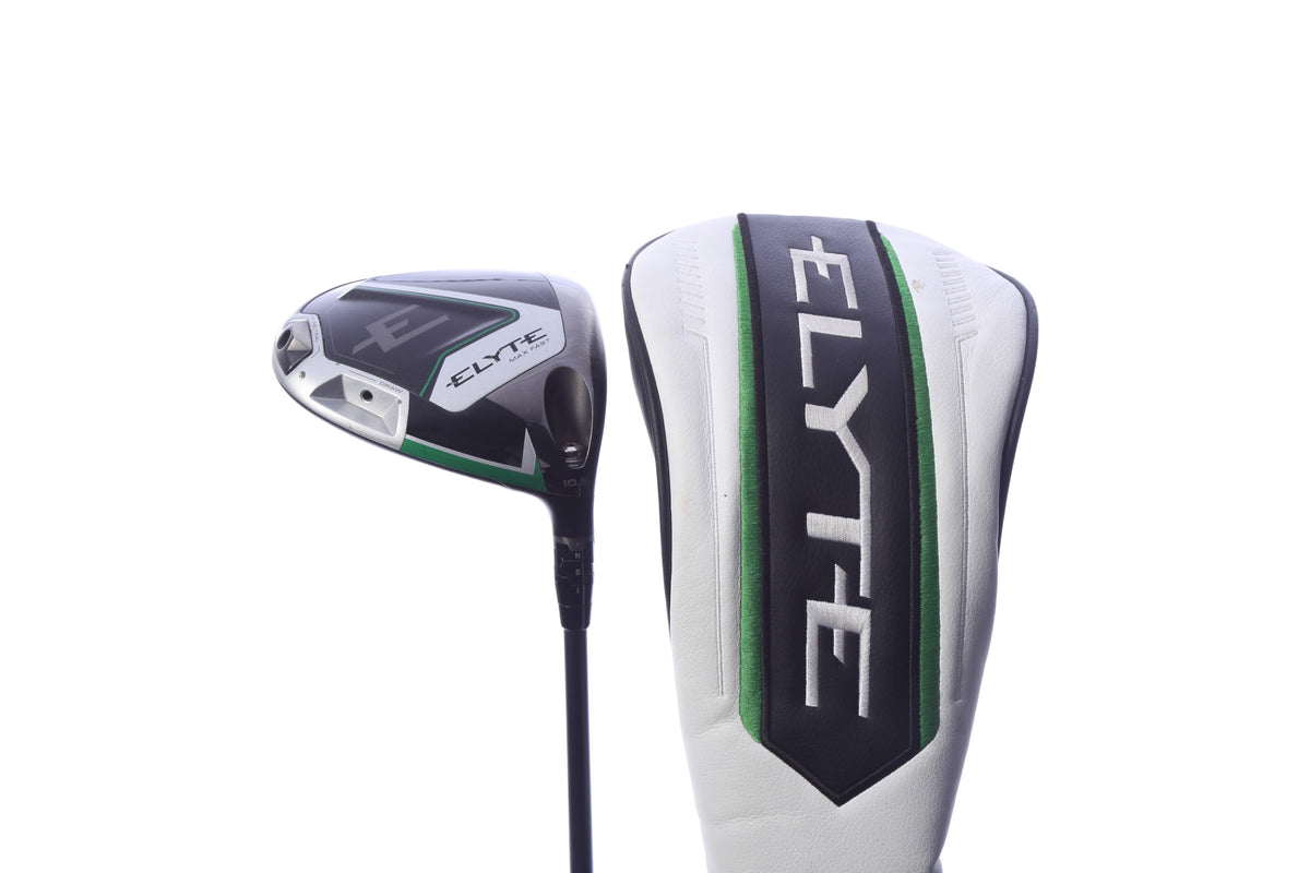 Used Callaway Elyte Max Fast Driver - 10.5 Degrees - Stiff Flex Mitsubishi Tensei AV Series Blue - Right-Handed