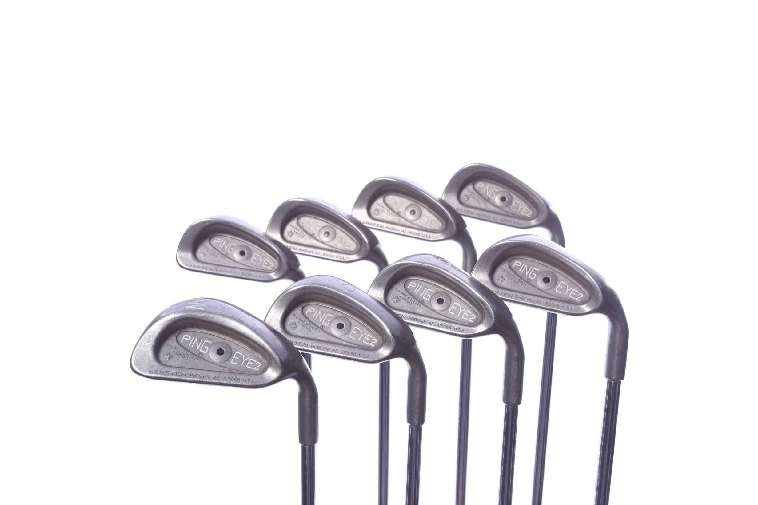 Used Ping Eye 2 + Iron Set - Right-Handed - 3-PW - Regular Flex
