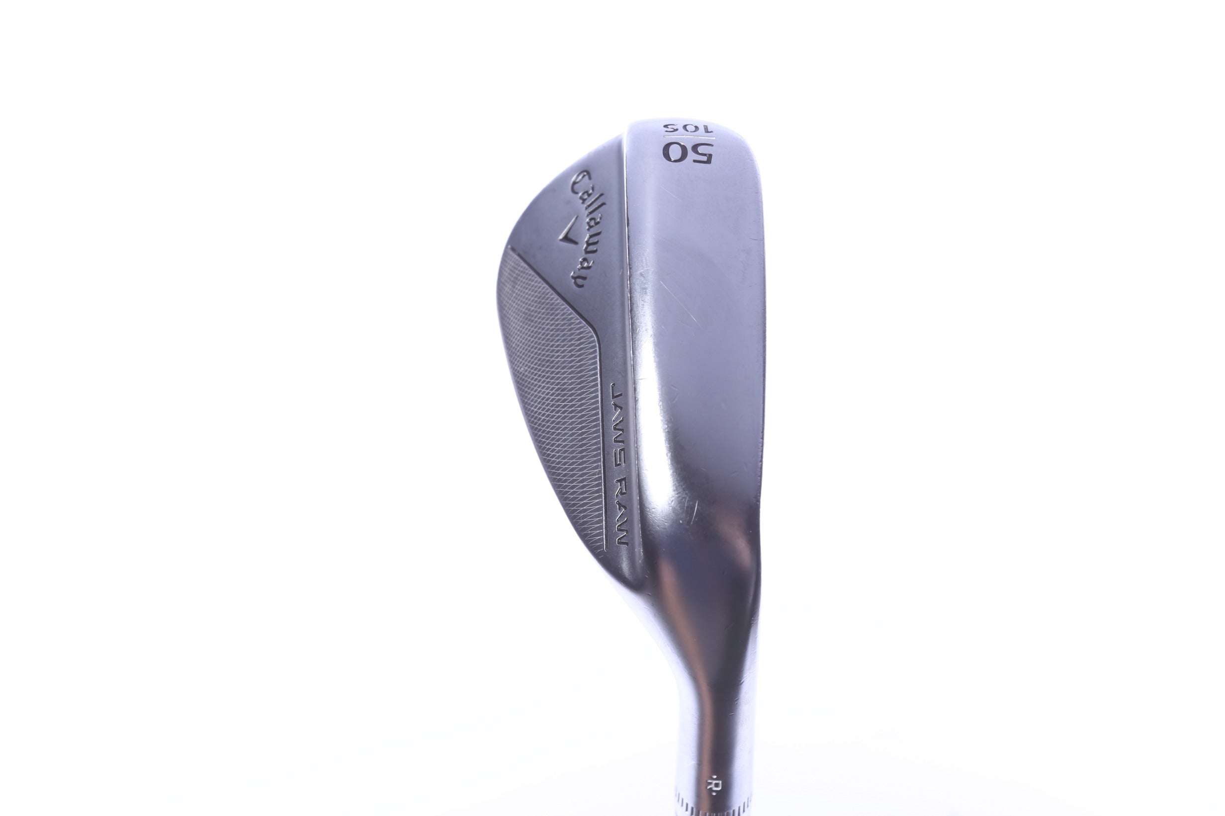 Used Callaway JAWS Raw Chrome Gap Wedge - Right-Handed - 50 Degrees - Wedge Flex-Next Round