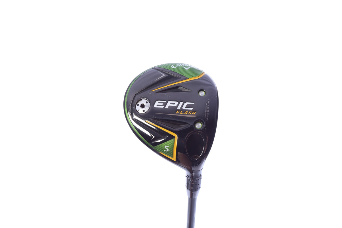 Used Callaway Epic Flash 5-Wood - Right-Handed - 18 Degrees - Regular Flex-Next Round