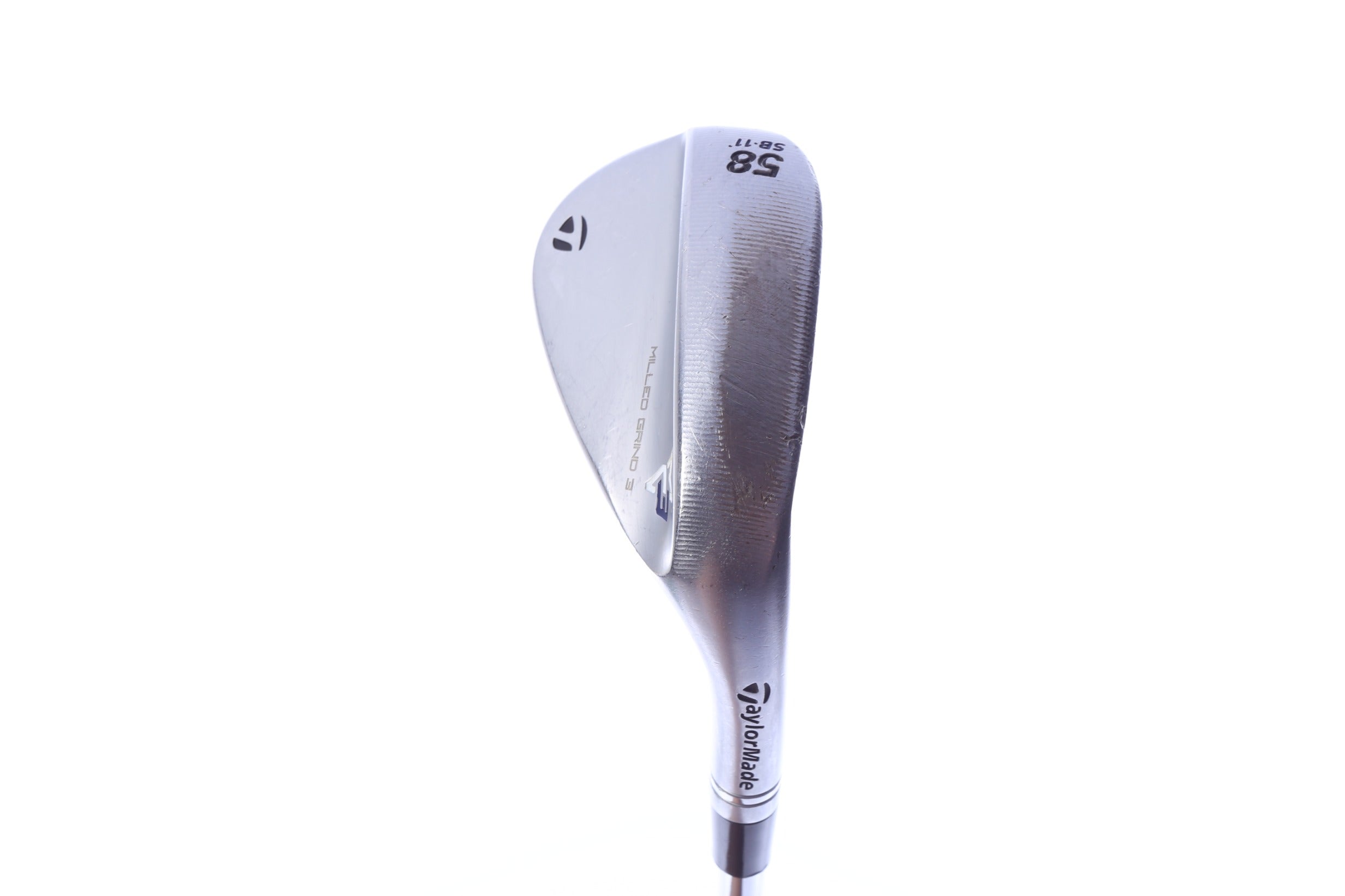 Used TaylorMade Milled Grind 3 Chrome Lob Wedge - Right-Handed - 58 Degrees - Stiff Flex