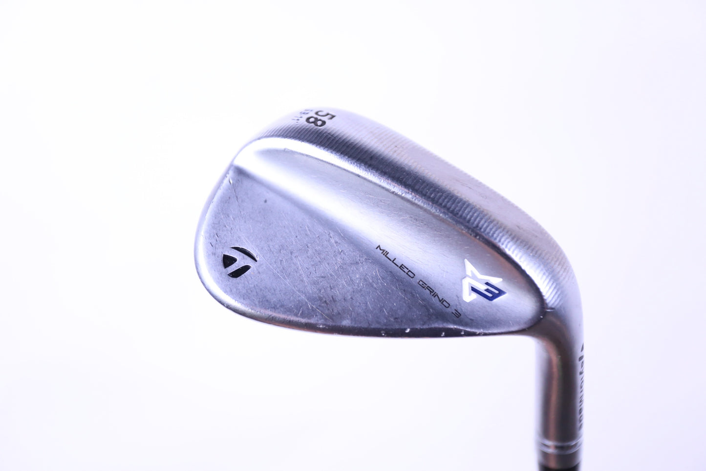 Used TaylorMade Milled Grind 3 Chrome Lob Wedge - Right-Handed - 58 Degrees - Stiff Flex-Next Round
