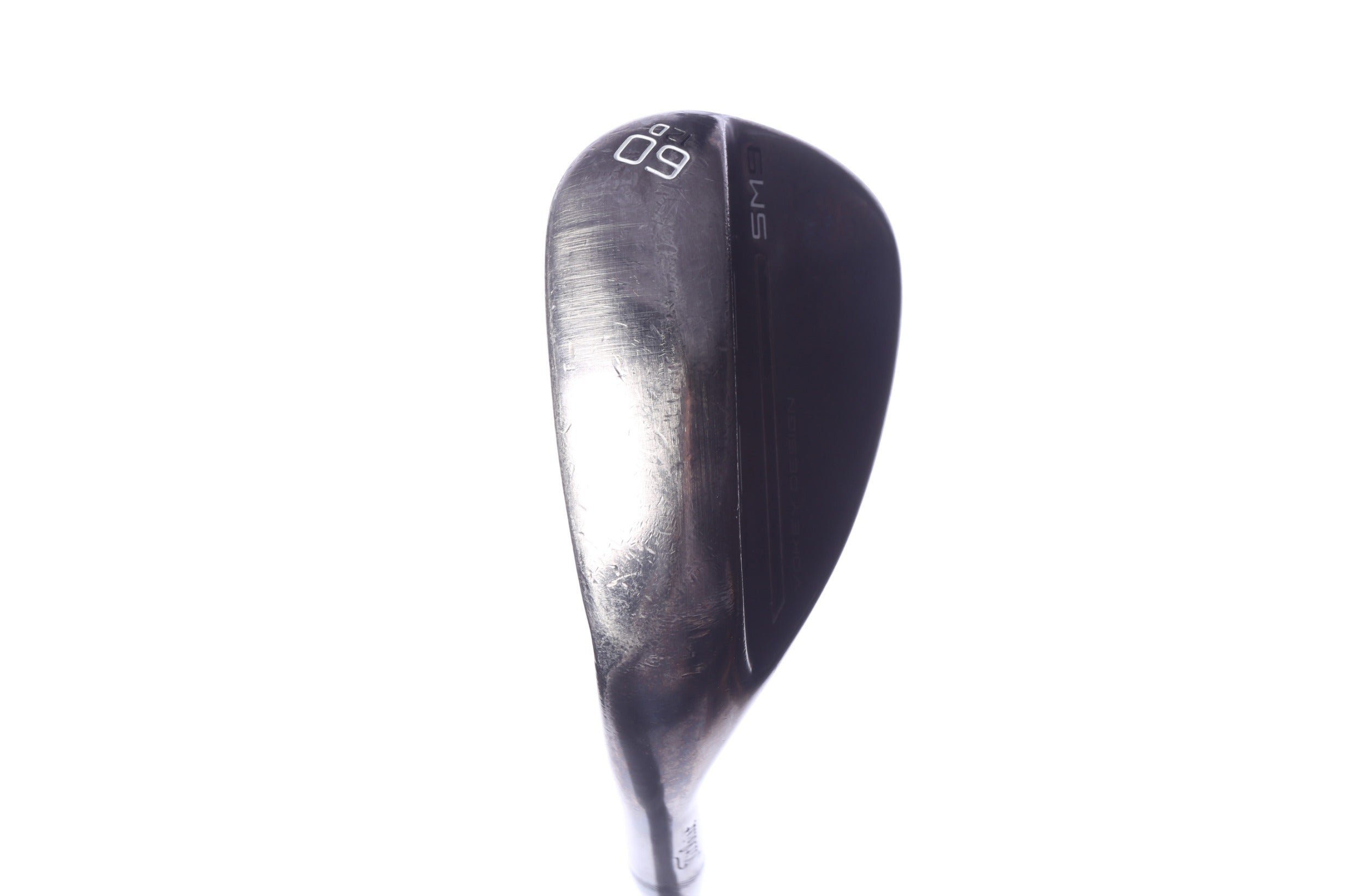 Used Titleist Vokey SM9 Brushed Steel Lob Wedge - Left-Handed - 60 Degrees - Wedge Flex-Next Round